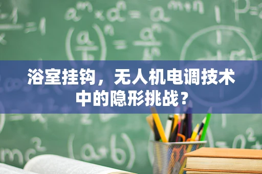 浴室挂钩，无人机电调技术中的隐形挑战？