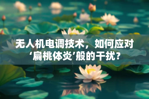 无人机电调技术，如何应对‘扁桃体炎’般的干扰？