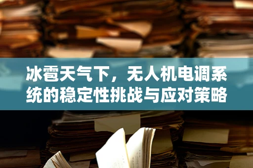 冰雹天气下，无人机电调系统的稳定性挑战与应对策略