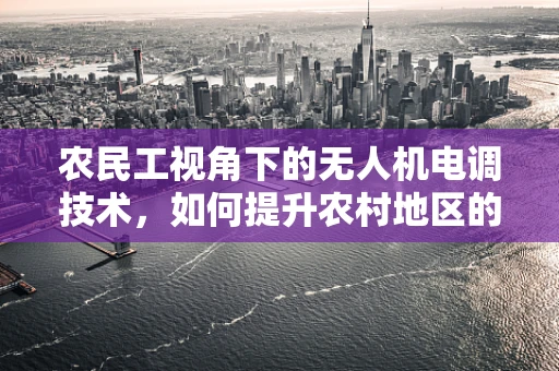 农民工视角下的无人机电调技术，如何提升农村地区的无人机应用普及度？