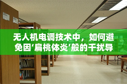 无人机电调技术中，如何避免因‘扁桃体炎’般的干扰导致飞行稳定性下降？