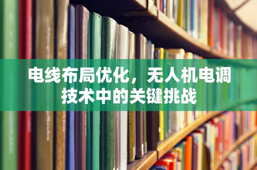 电线布局优化，无人机电调技术中的关键挑战