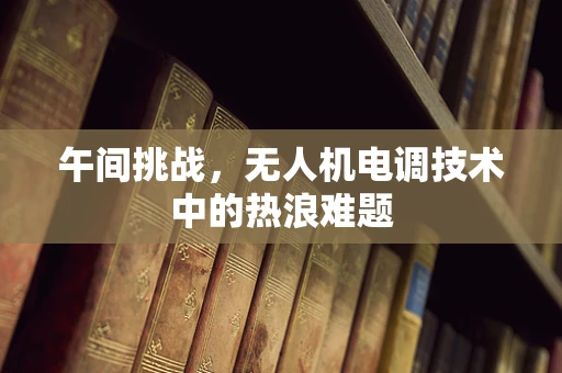 午间挑战，无人机电调技术中的热浪难题