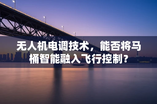 无人机电调技术，能否将马桶智能融入飞行控制？