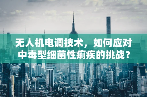 无人机电调技术，如何应对中毒型细菌性痢疾的挑战？