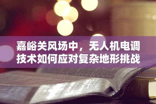 嘉峪关风场中，无人机电调技术如何应对复杂地形挑战？