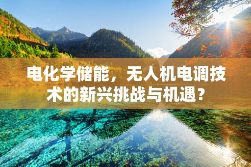 电化学储能，无人机电调技术的新兴挑战与机遇？