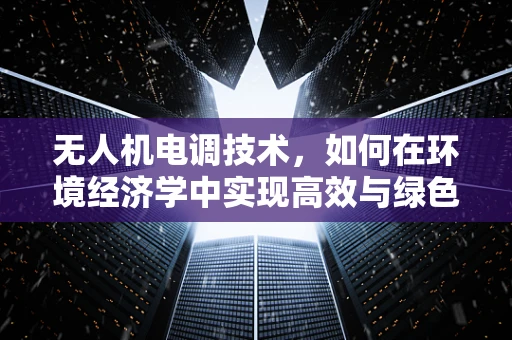 无人机电调技术，如何在环境经济学中实现高效与绿色的平衡？