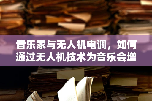 音乐家与无人机电调，如何通过无人机技术为音乐会增添空中旋律？