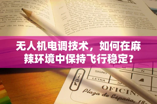 无人机电调技术，如何在麻辣环境中保持飞行稳定？