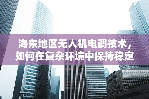 海东地区无人机电调技术，如何在复杂环境中保持稳定飞行？