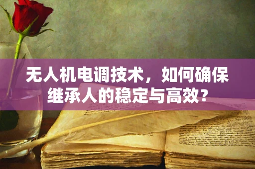 无人机电调技术，如何确保继承人的稳定与高效？