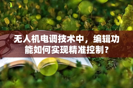 无人机电调技术中，编辑功能如何实现精准控制？